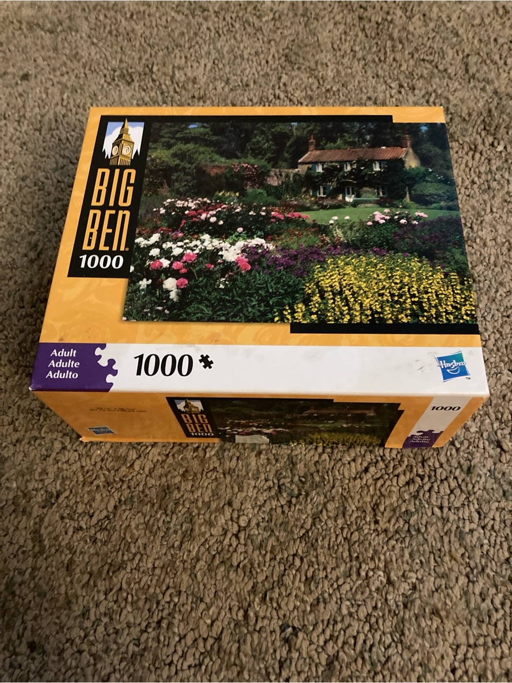 Big Ben 1000-Piece Garden Jigsaw Puzzle - Yellow Box